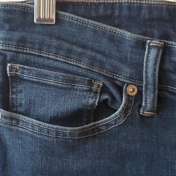 LUCKY AVA SKINNY SIZE 10 DARK WASH STRETCH HIGH RISE - Picture 3 of 11